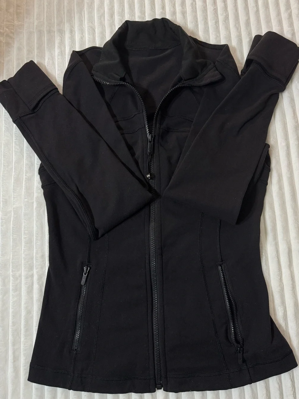 lululemon Define  Black Zip-Up